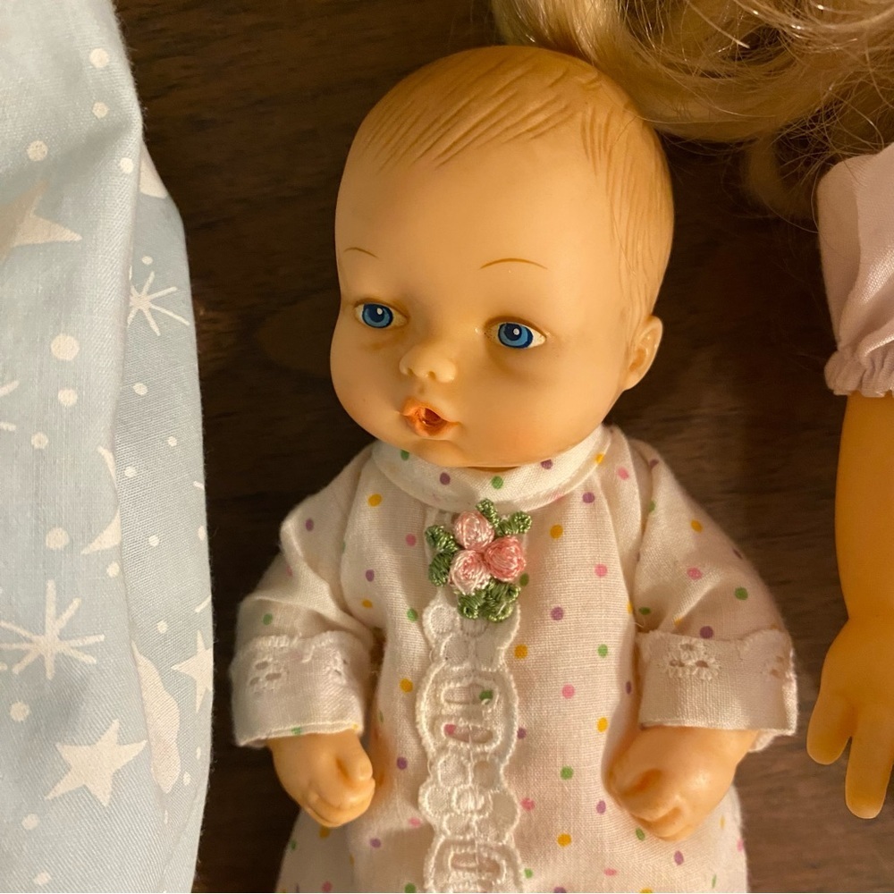 Lot Of 3 Vintage Baby Dolls 80’s and 90’s - TL Toys, Rainbow Classics, Horsman - Picture 3 of 11